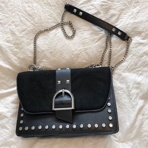 Topshop Black Crossbody Purse